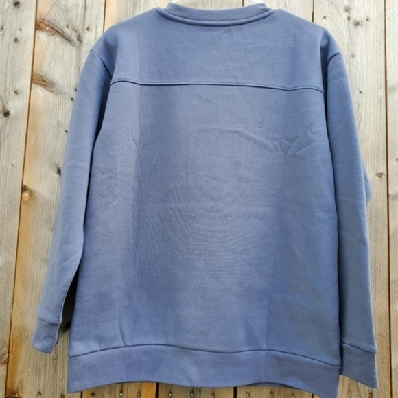 NWT Mondetta Ladies' Knit Fleece Pullover Crewneck Sweatshirt Size S - Picture 5 of 5